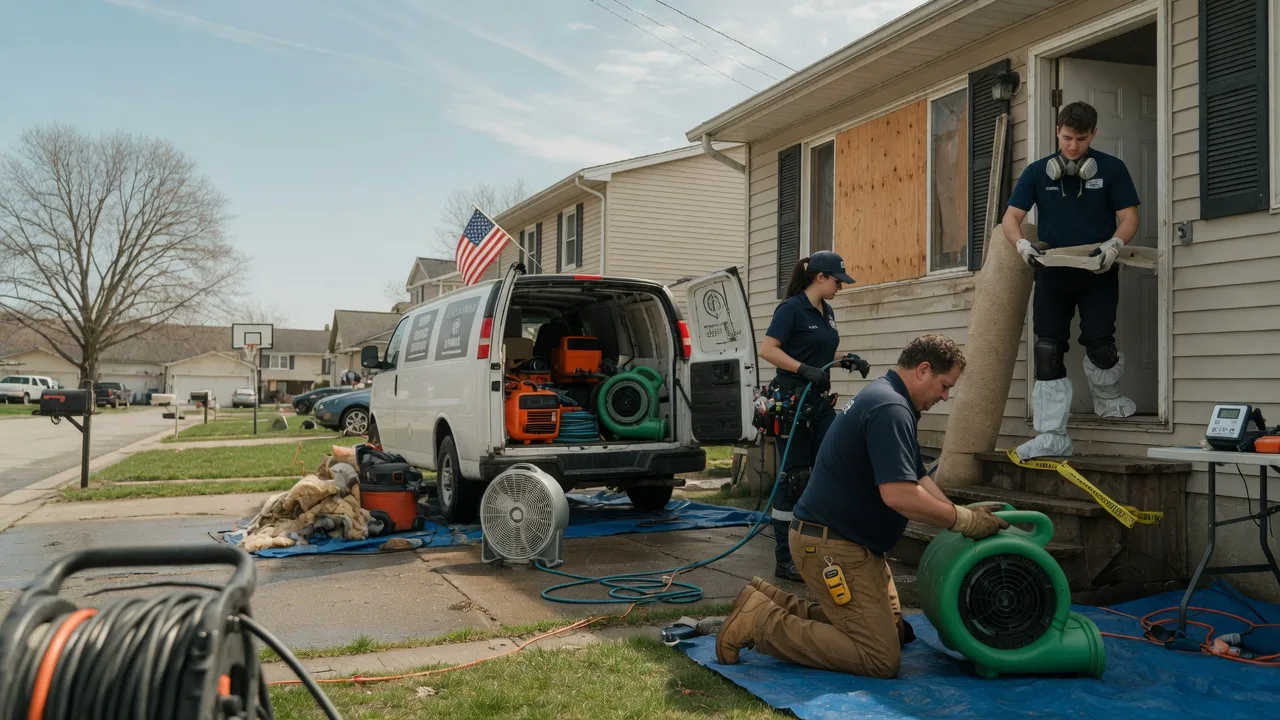 Water Damage Restoration in Scroggins, TX near me